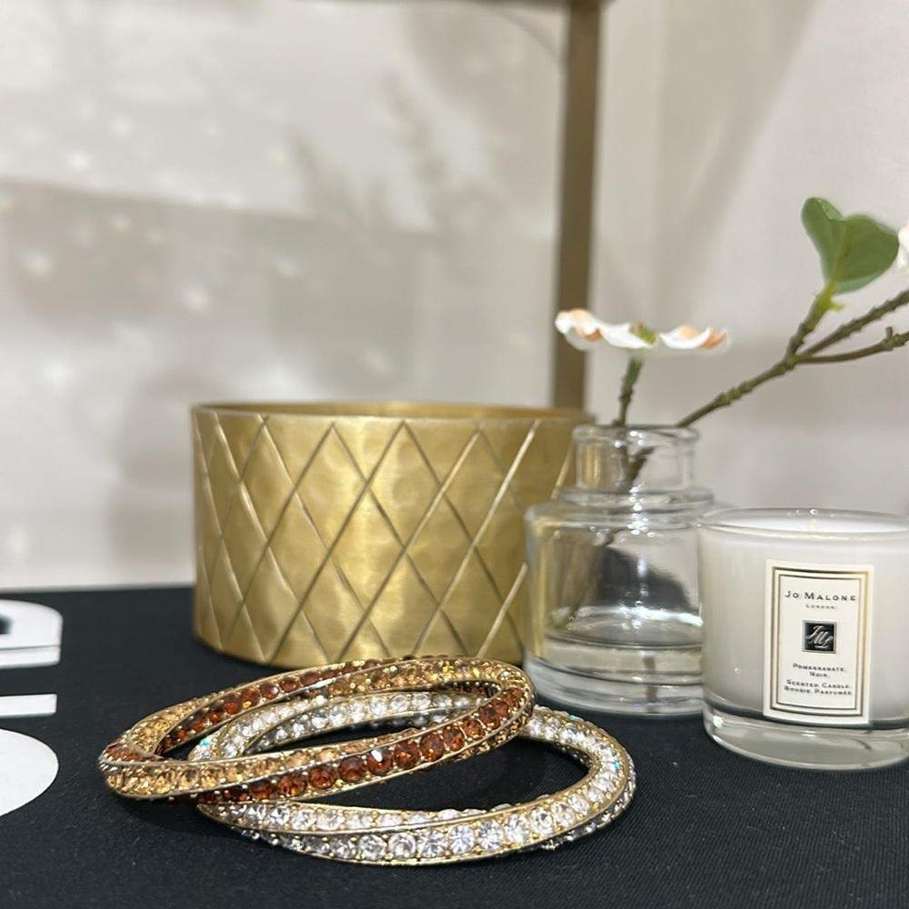 Cache Rhinestone bangles